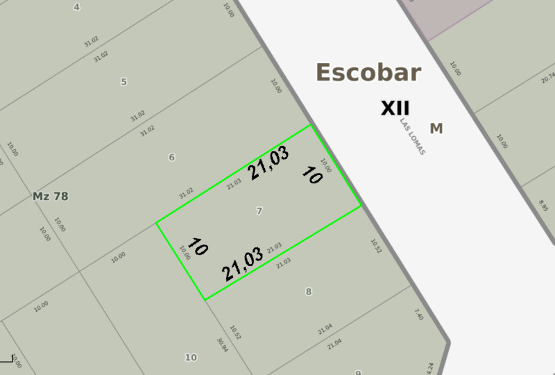 Lotes En Zona Norte Escobar Con Gas Natural Y Asfalto